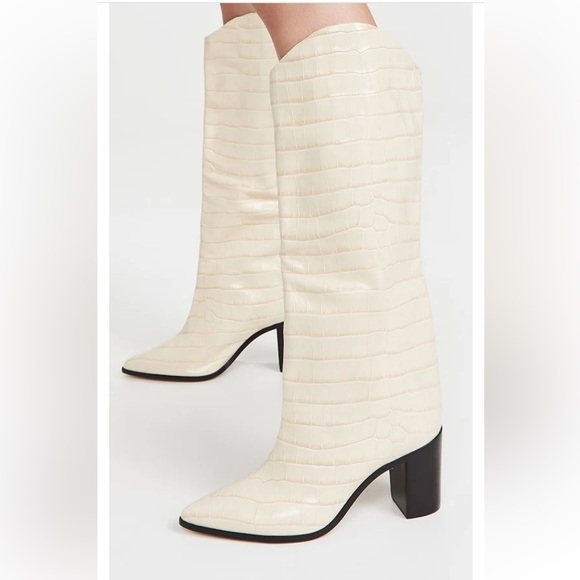 SCHUTZ Shoes - Schutz Maryana Boot in eggshell 8.5 EUC